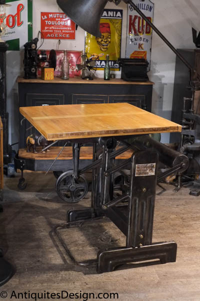 table a dessin architecte heliolithe 1920